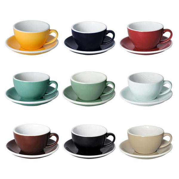 Loveramics Egg 300ml Latte Art Cup and Saucer (Regular Colors) - Neat Street Philippines